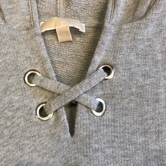 Michael Kors short sleeve hooded top - Picture 2 of 5